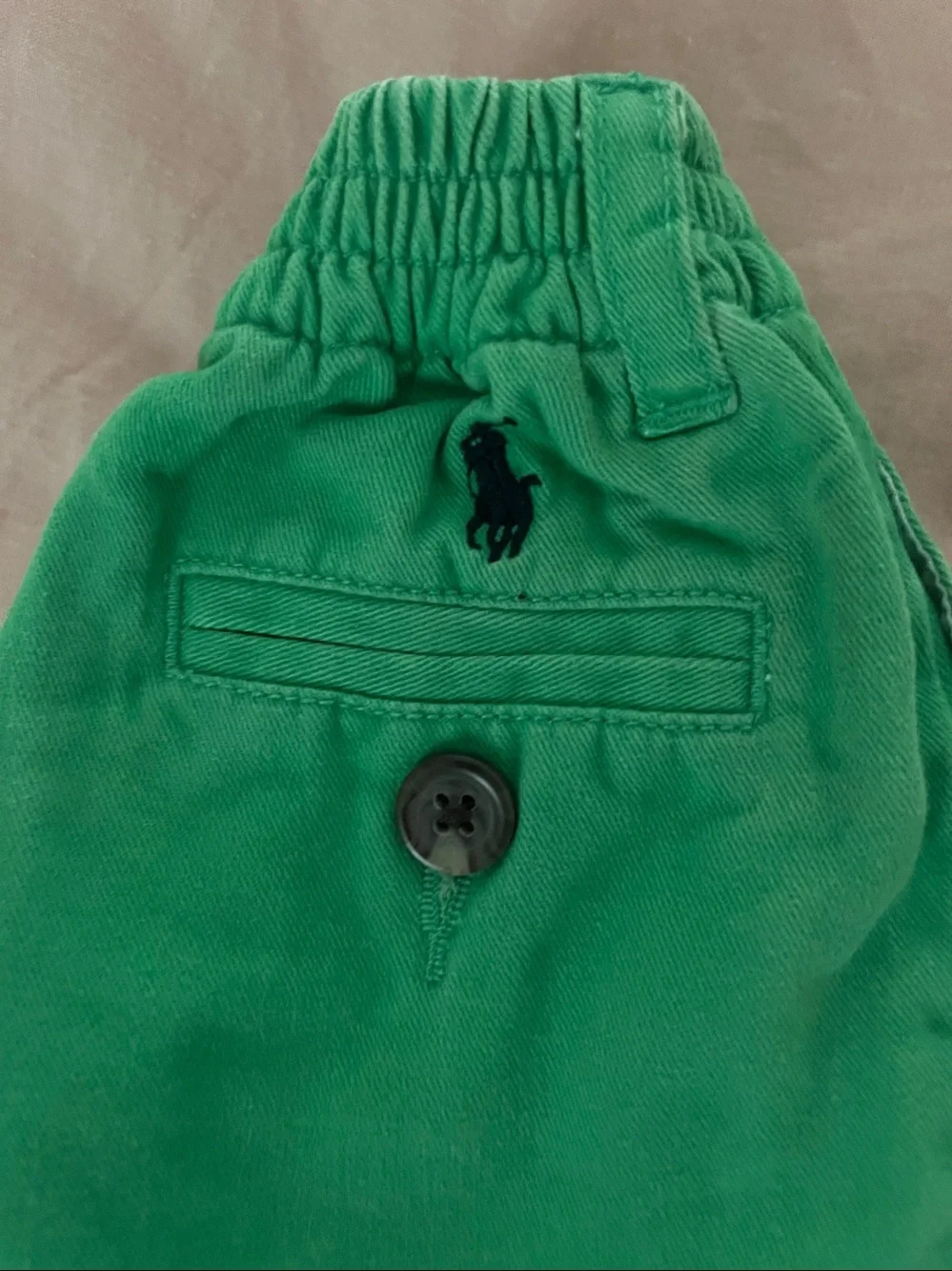 Ralph Lauren Bright Green Kids Chino Pants